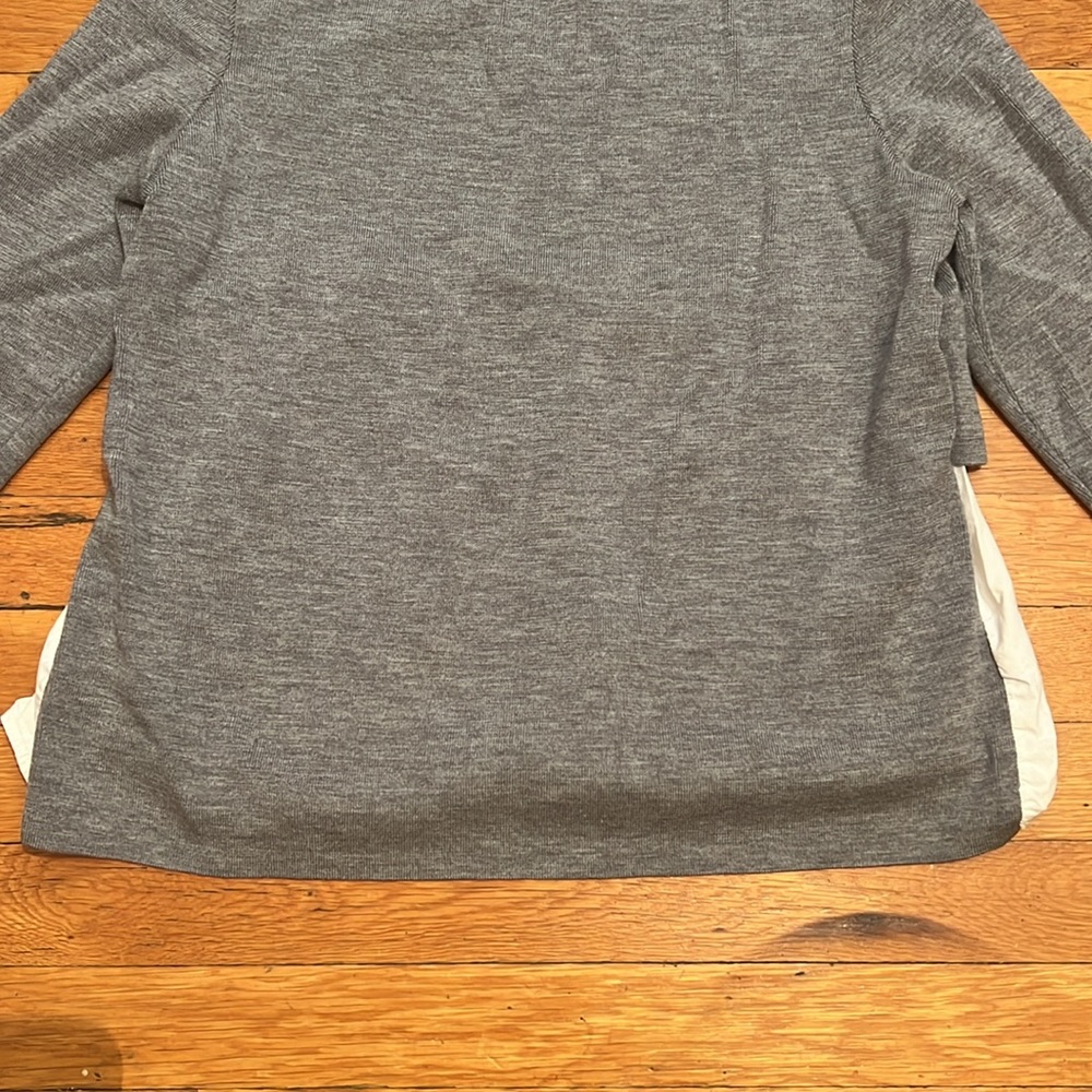 COS Wool Crewneck & Peplum Sweater in Grey, size Small - Picture 5 of 12